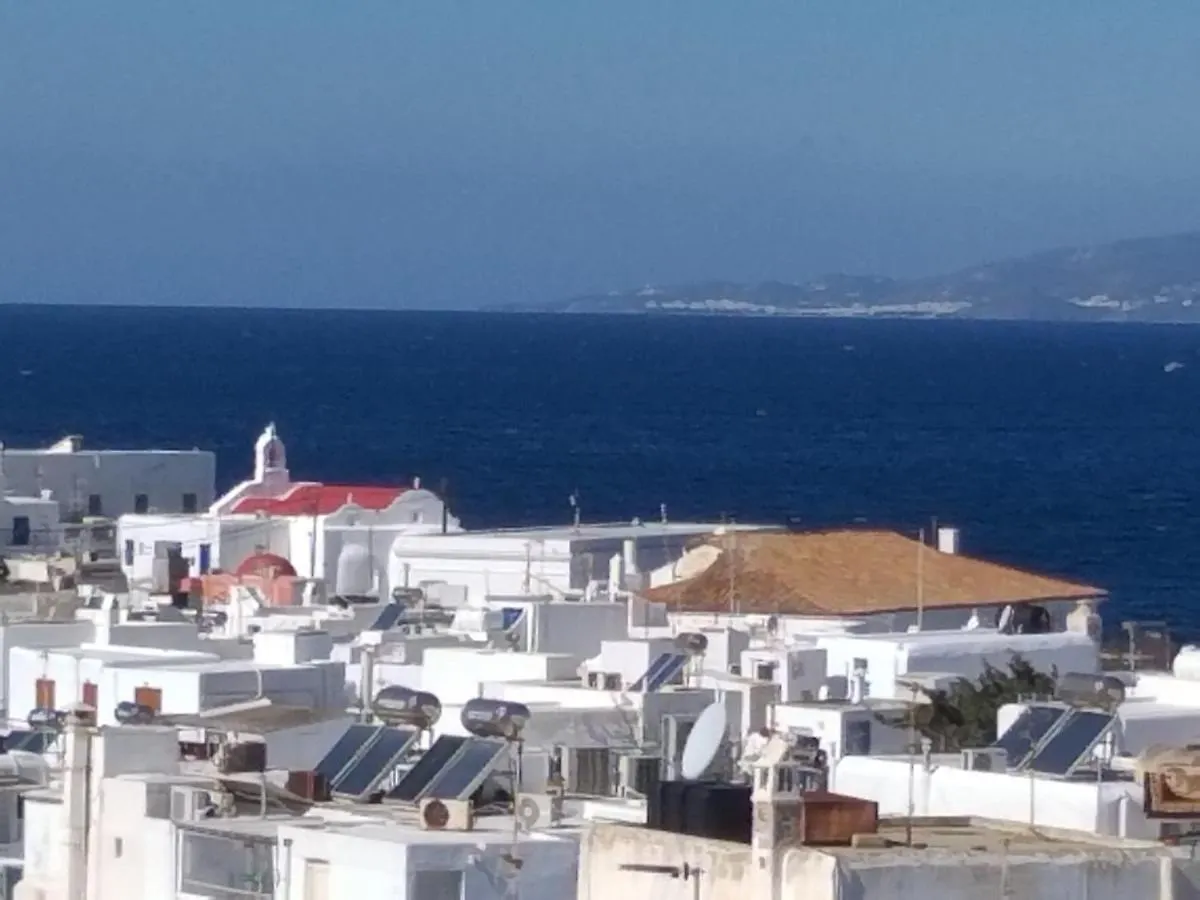 בית הארחה Alex Mykonos Town Sea View Rooms And Appartments
